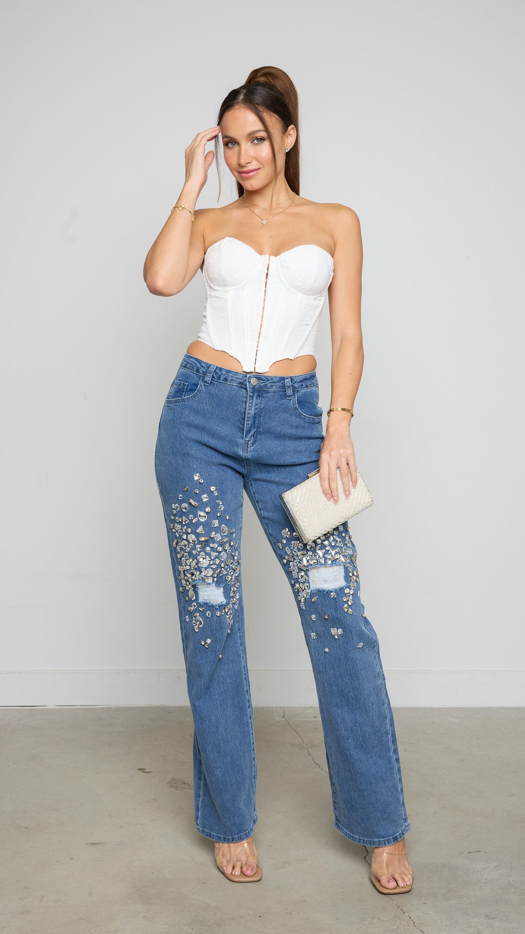 Tese Denim Pants