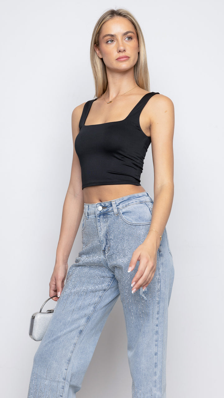 Ceiria Top in Black