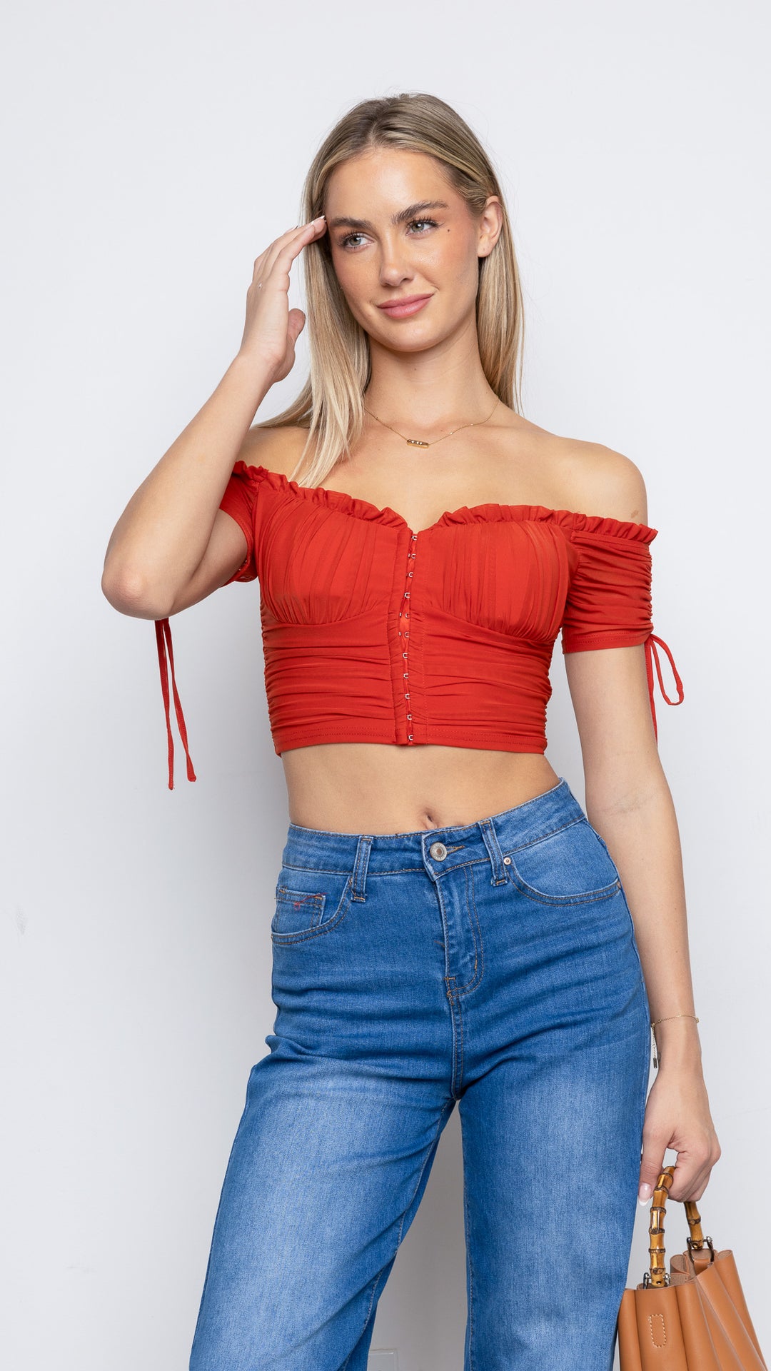 Jesapi Top in Orange