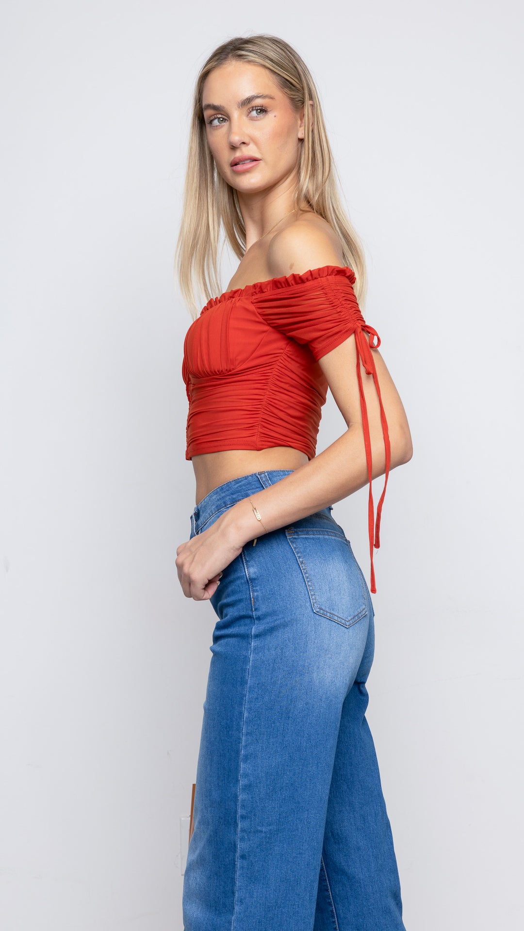 Jesapi Top in Orange