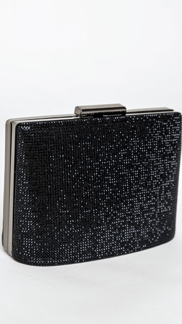 Yusa Black Mini Clutch