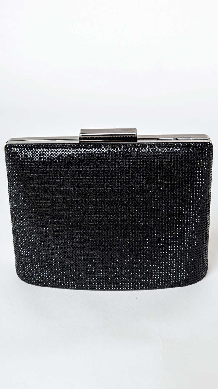 Yusa Black Mini Clutch