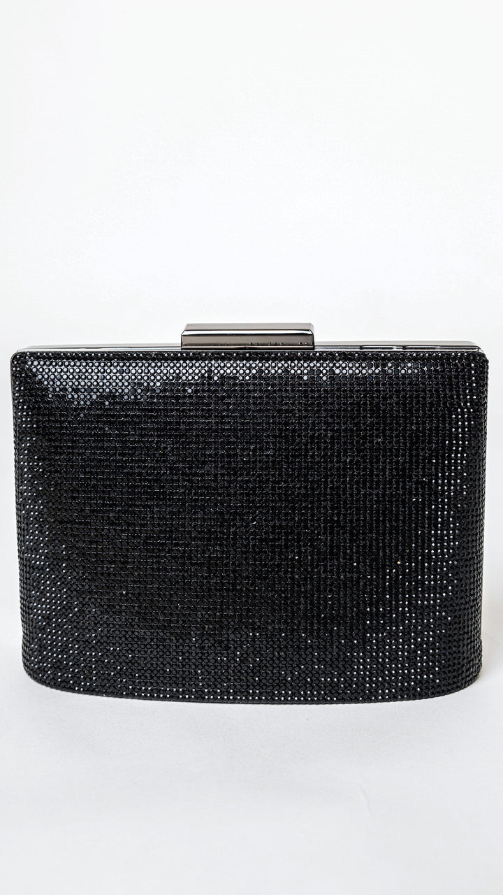 Yusa Black Mini Clutch