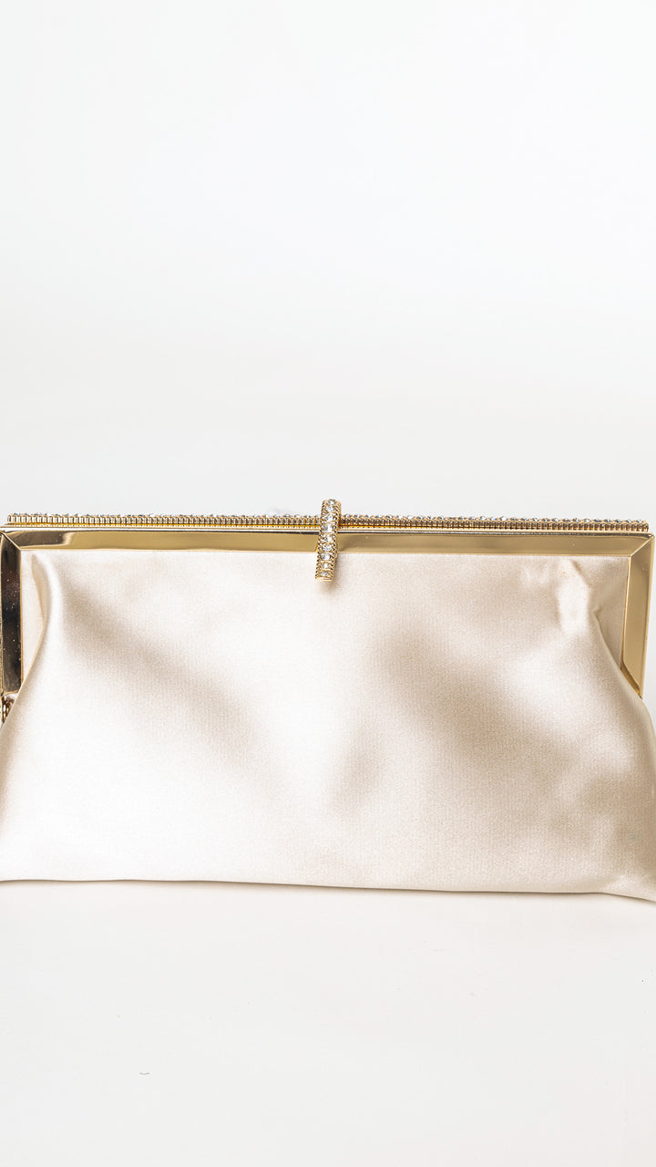 Aureta Gold Mini Clutch