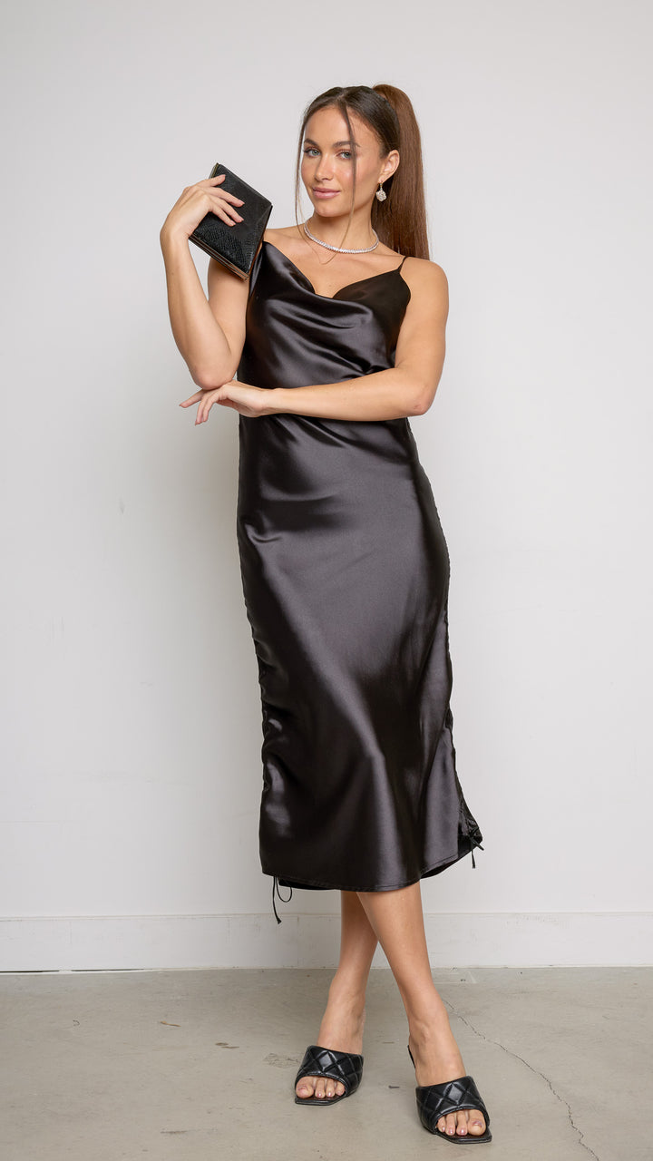 Versatile Satin Dress