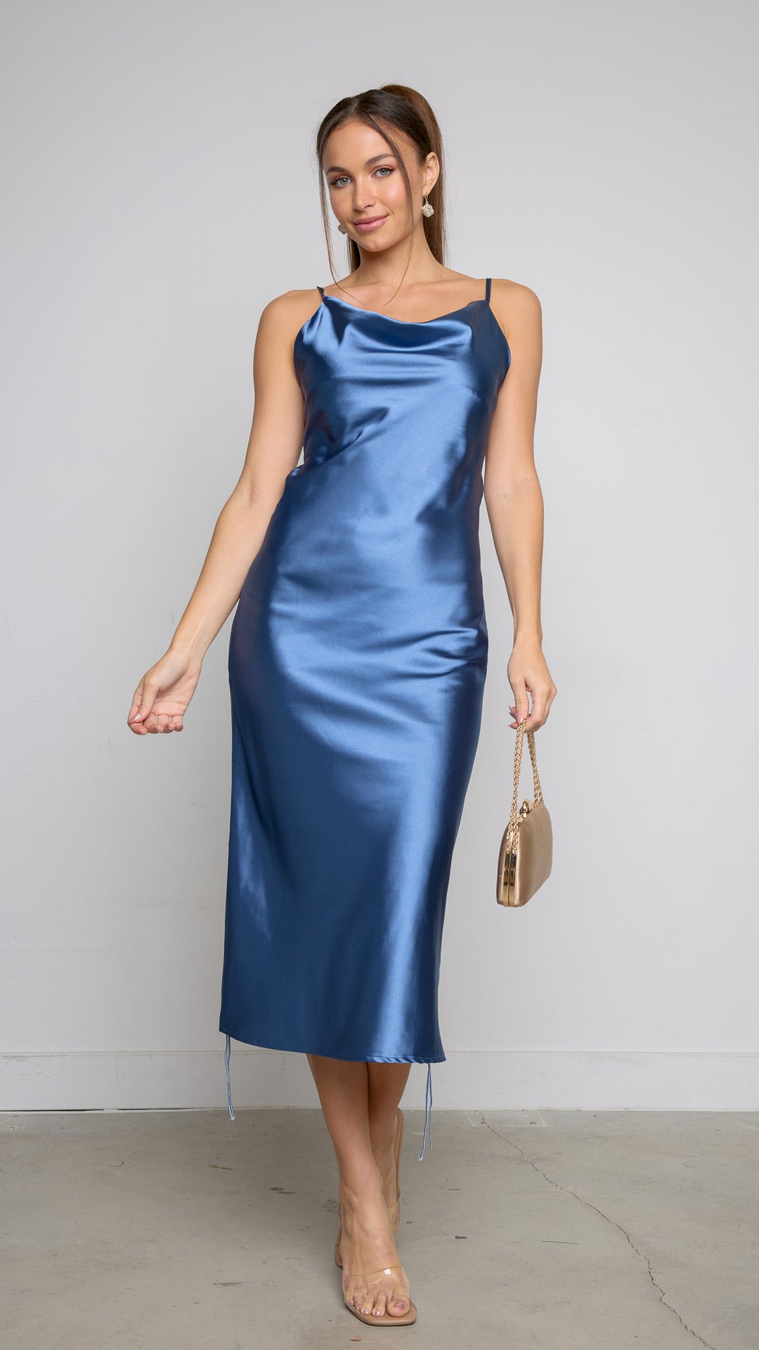 Versatile Satin Dress