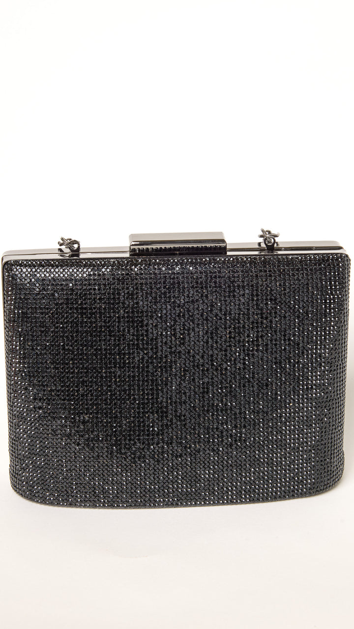 Yusa Black Mini Clutch