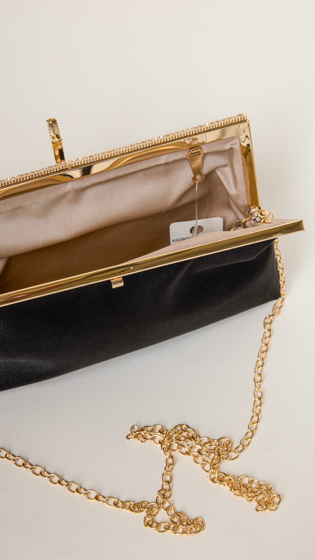 Aureta Black Mini Clutch