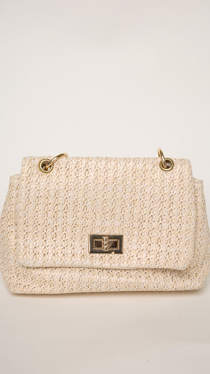 Kafre Raffia Mini Purse