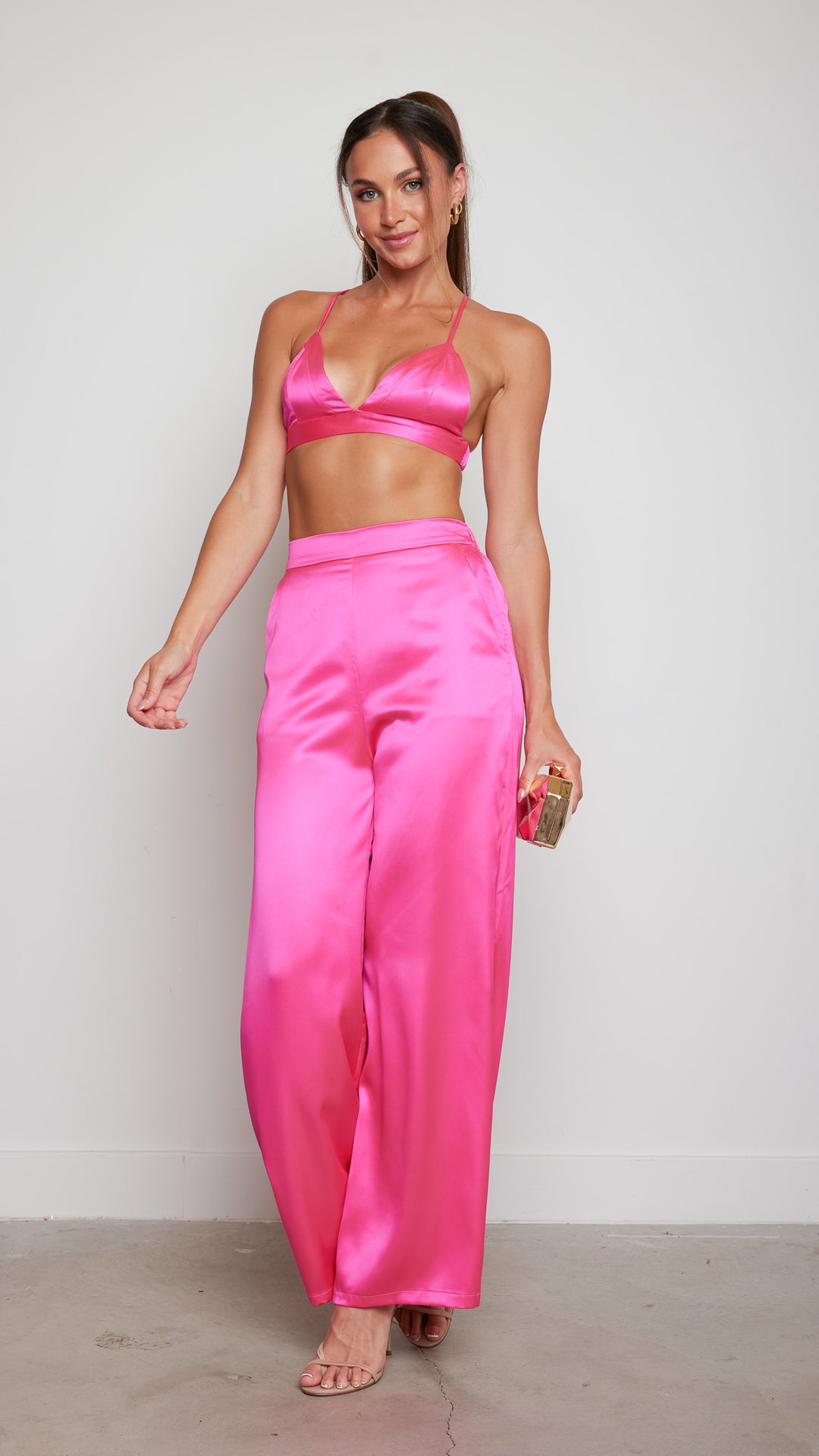 Gabi Two Piece Set in Pink