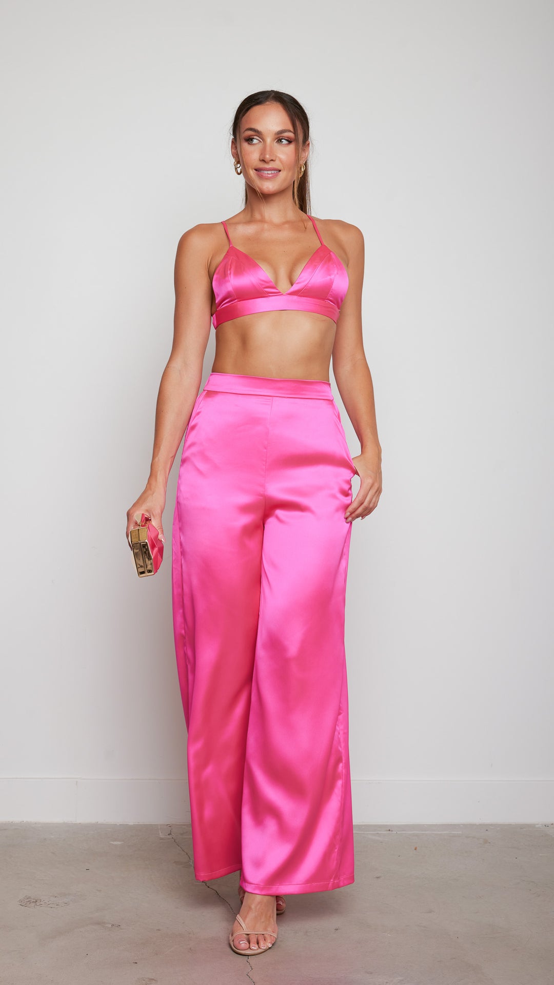 Gabi Two Piece Set in Pink