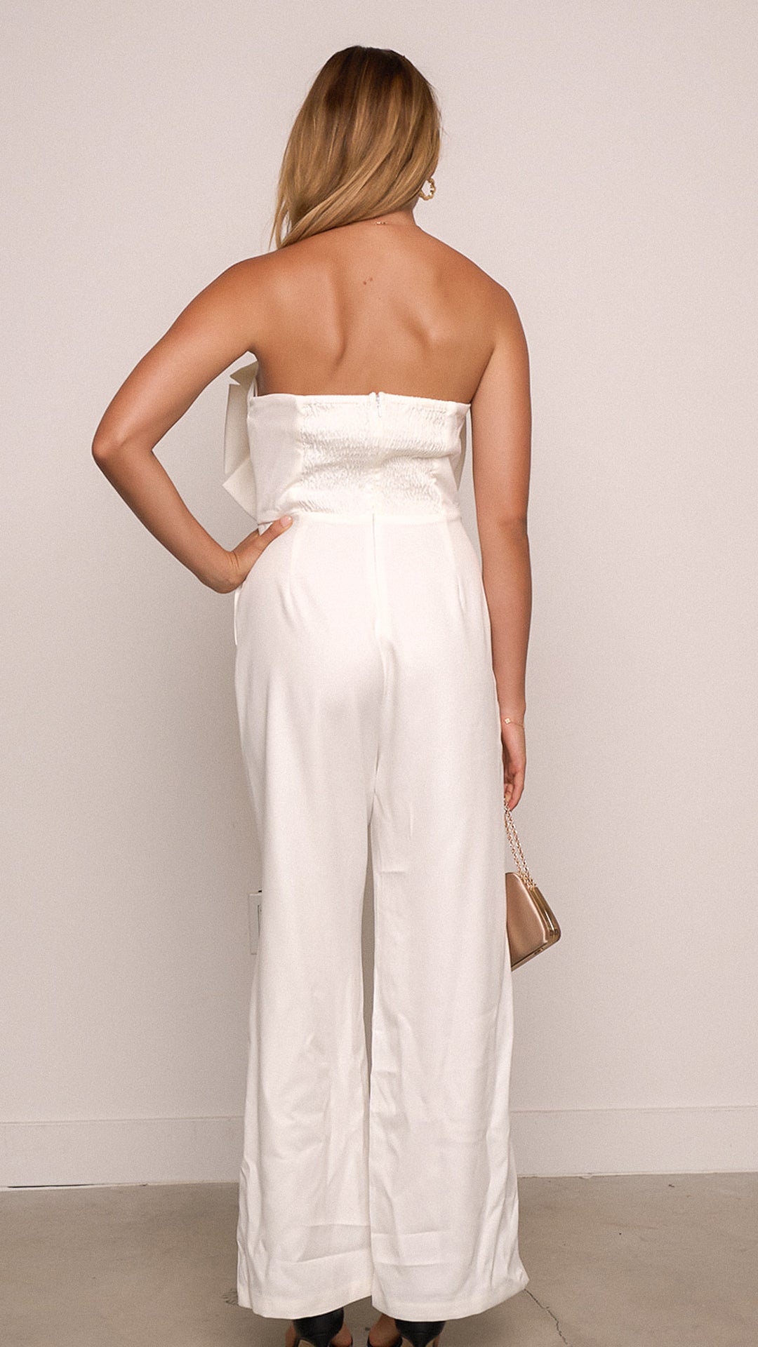 Bailei Jumpsuit in white