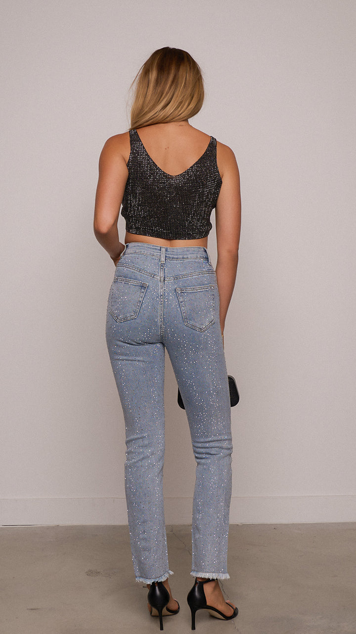 Agus Crop Top in black