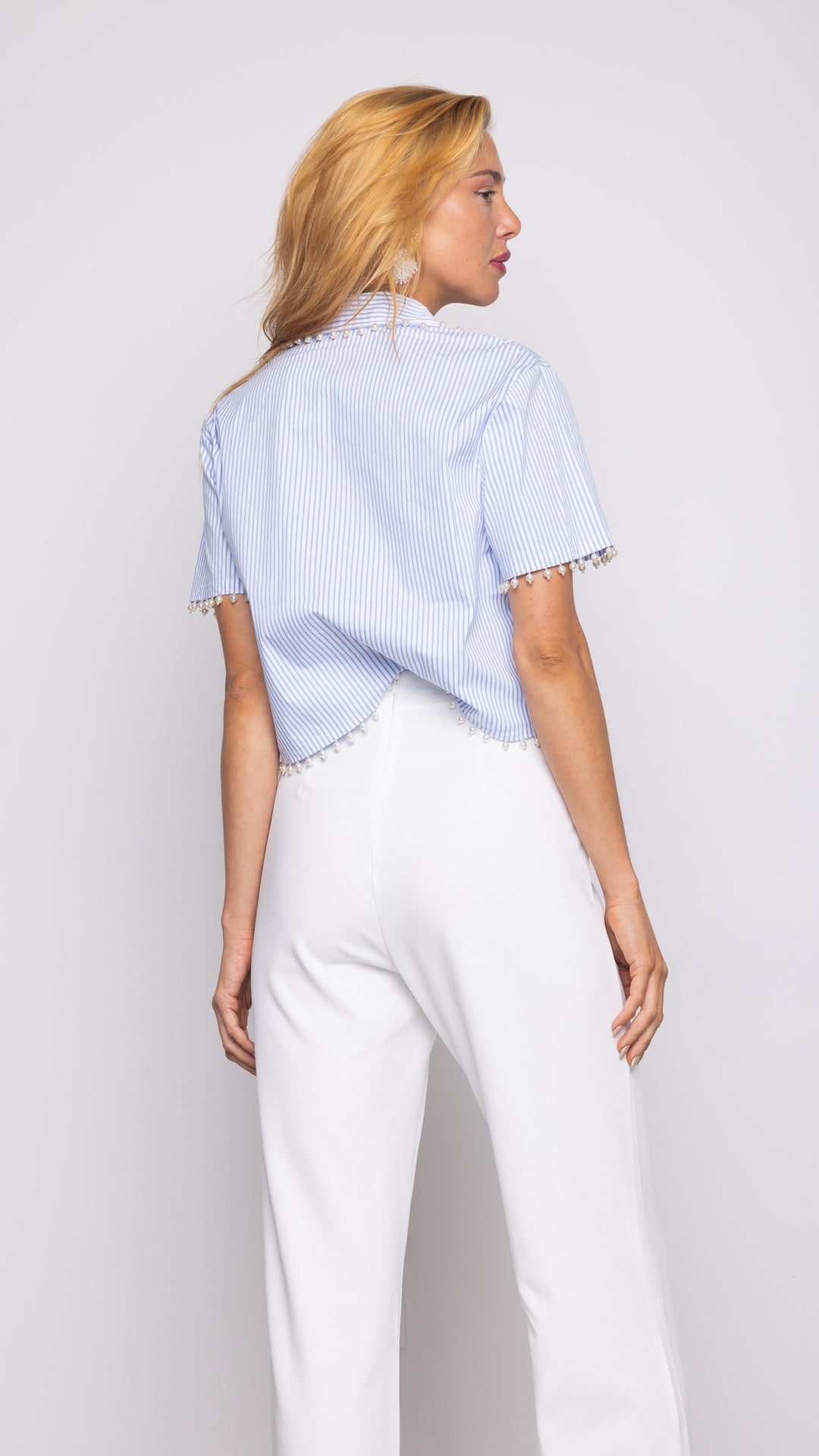 Aliah Button Down Top