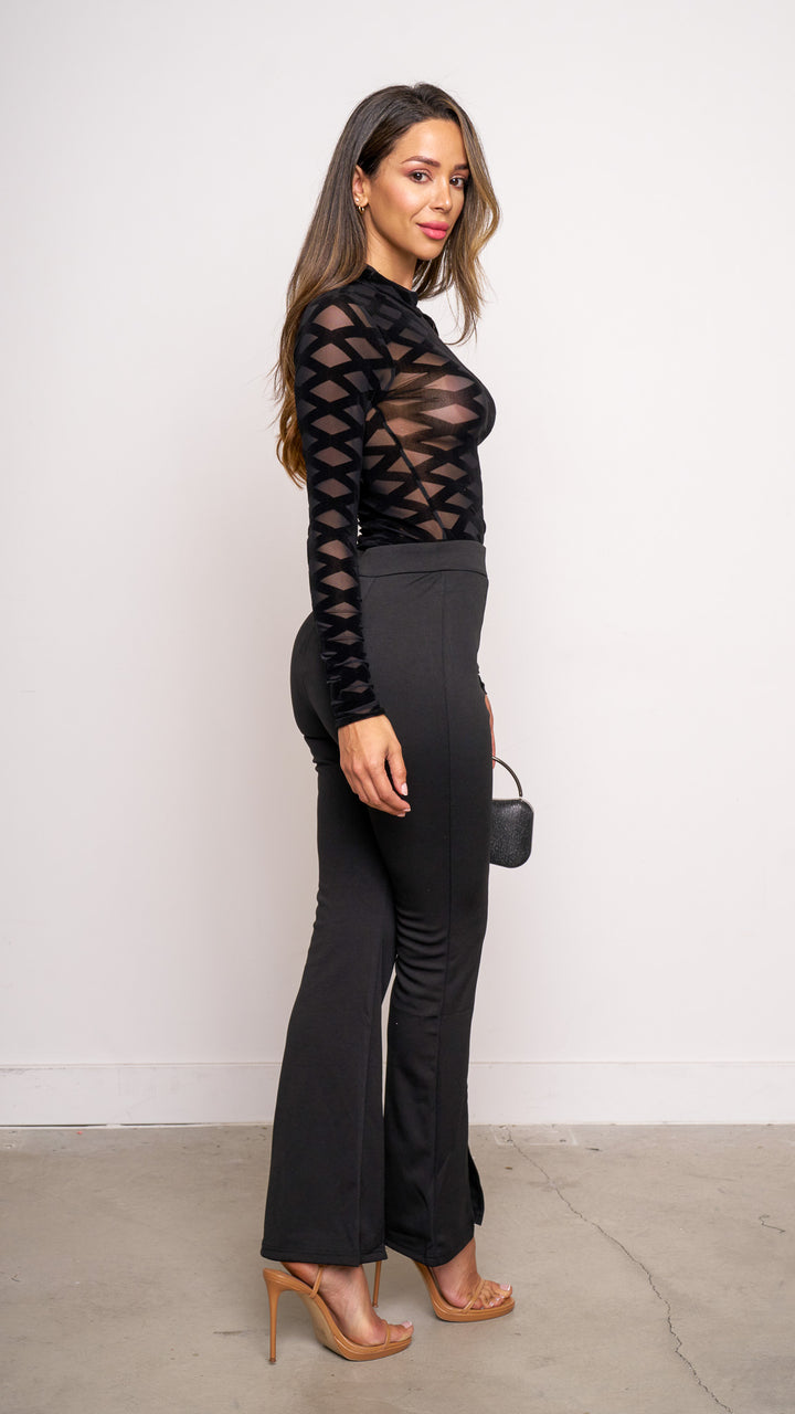 Ivonne Top in black