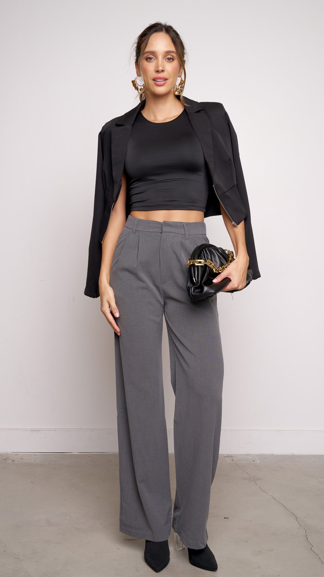 Emerlinde pants in grey