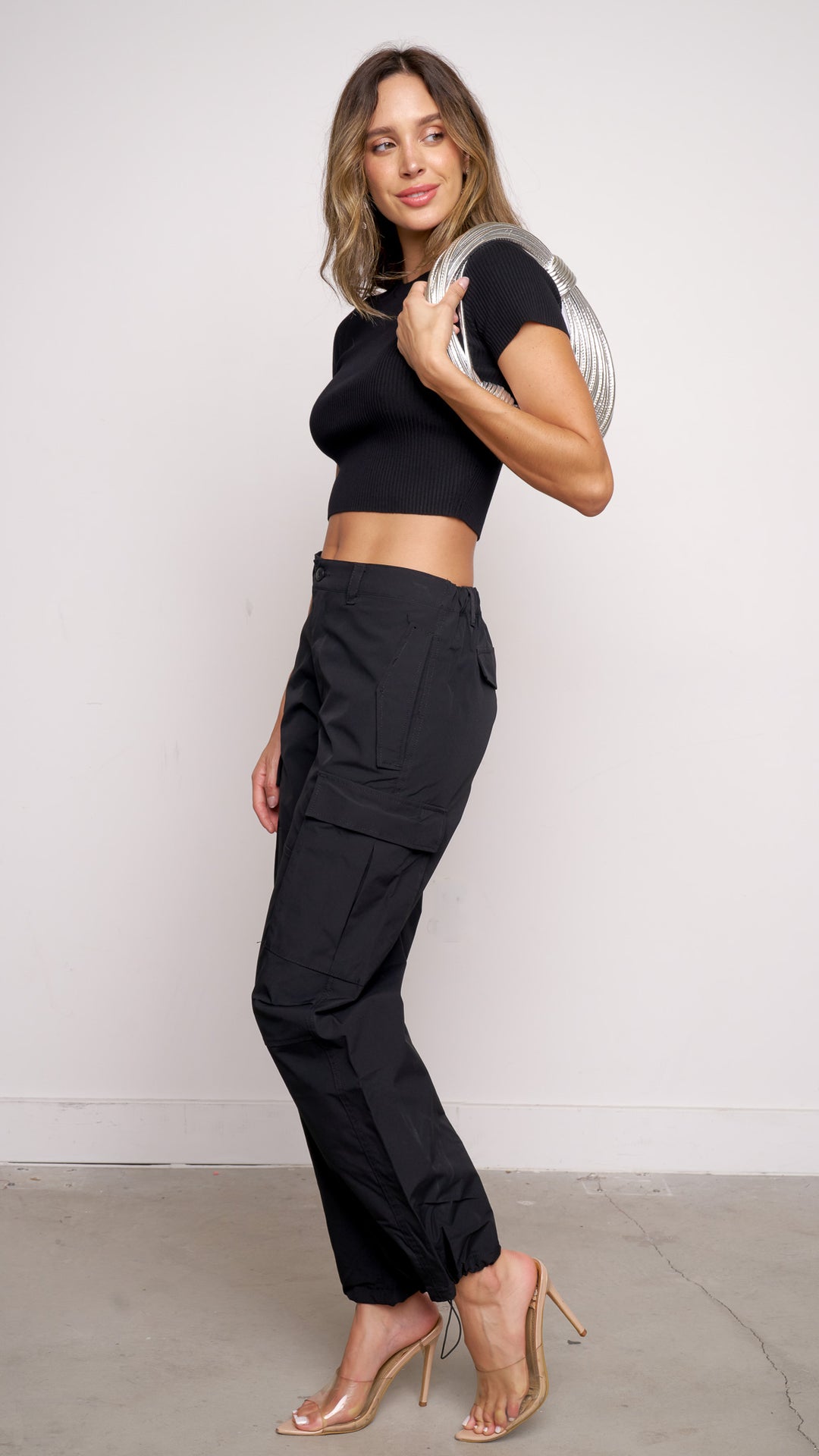 Aubri Pants in black