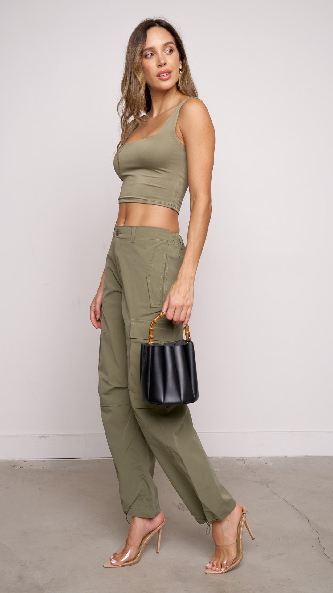 Aubri Pants in Army Green