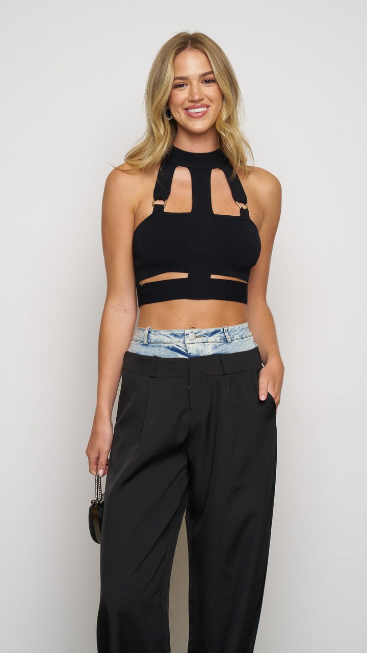 Robyn Top in black