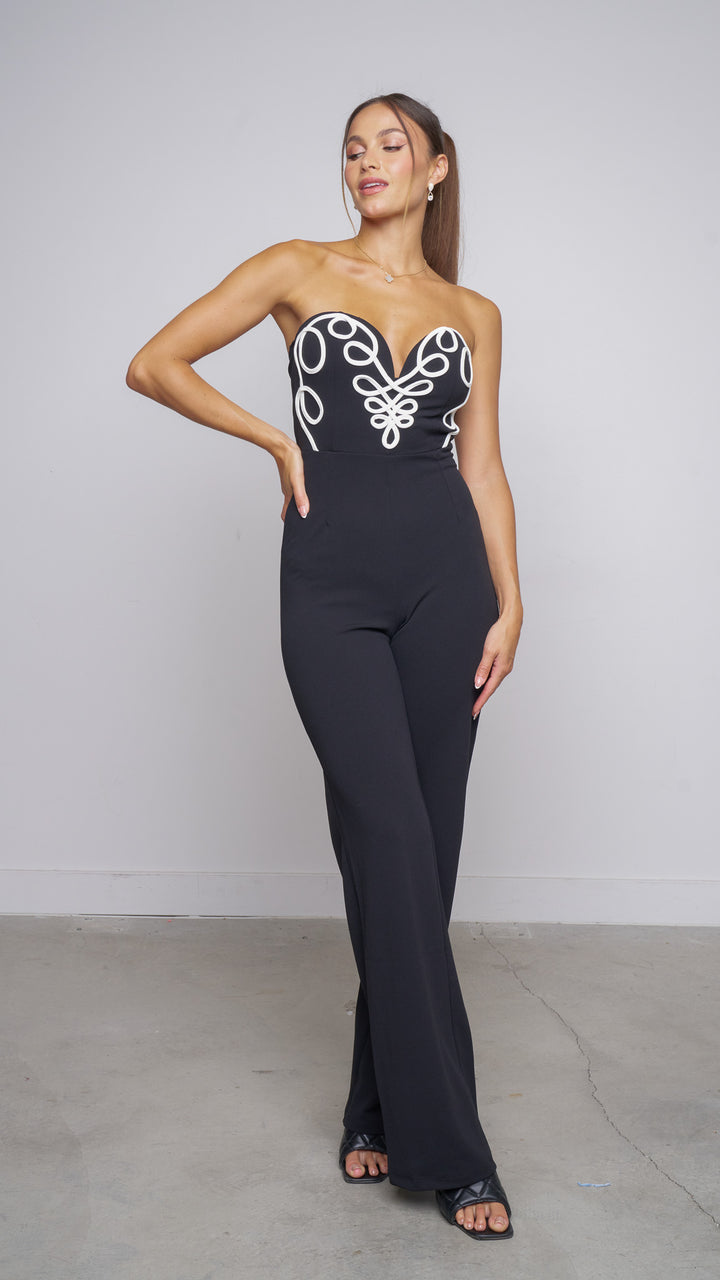 Ludivine jumpsuit in black