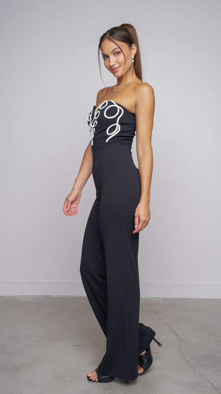 Ludivine jumpsuit in black