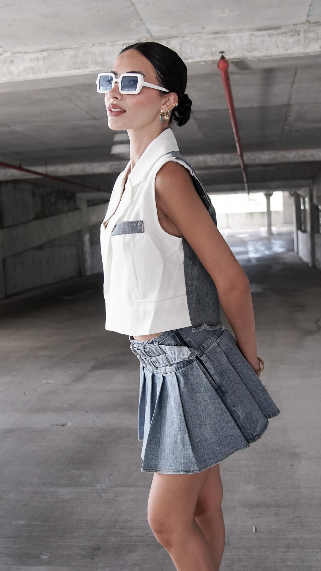 Gims Denim Skirt