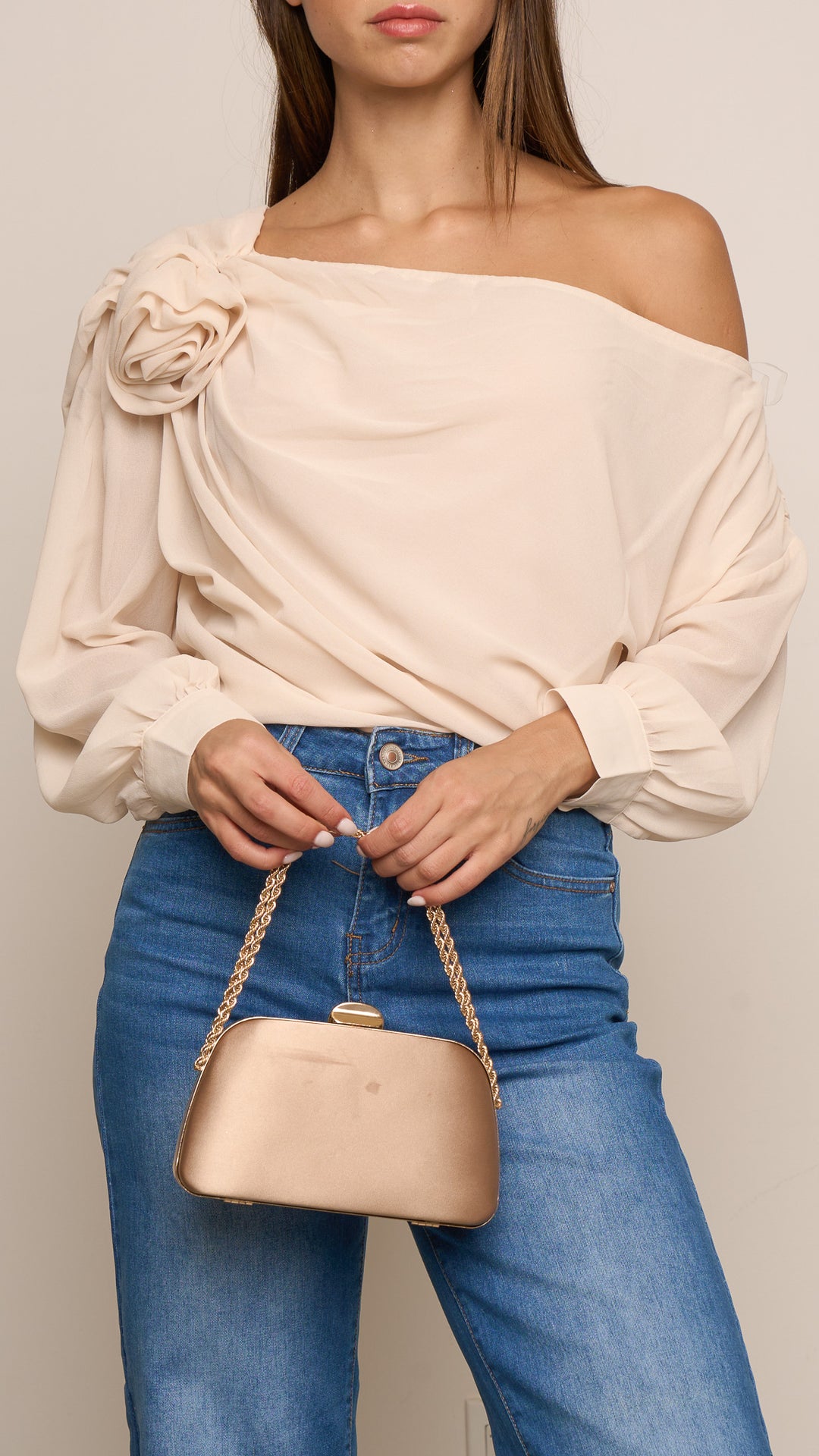 Marjorie Top in beige