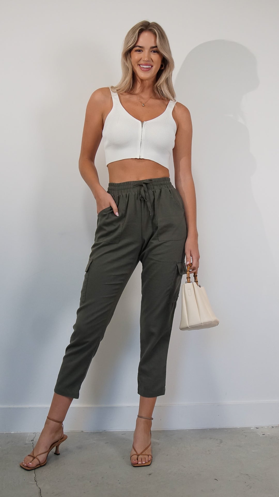 Taner Cargo Pants in Green