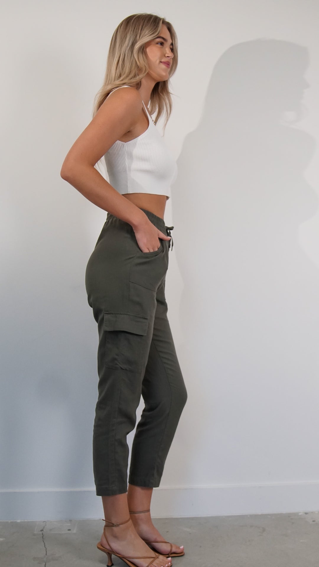 Taner Cargo Pants in Green