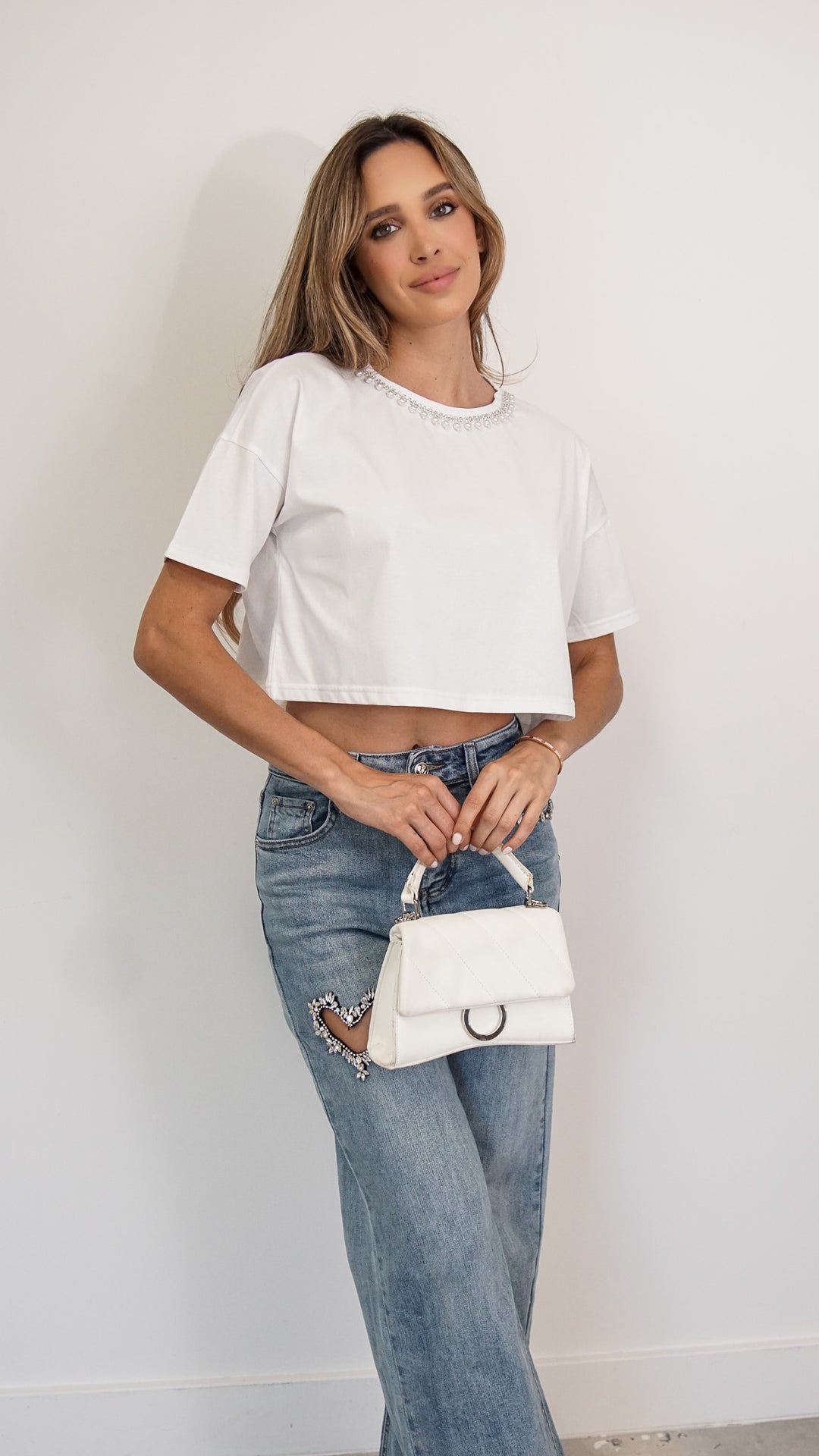 Colmare Top in White