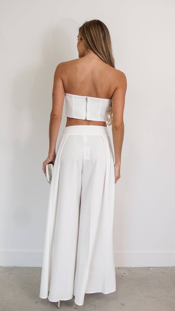 Wren Bustier top in White