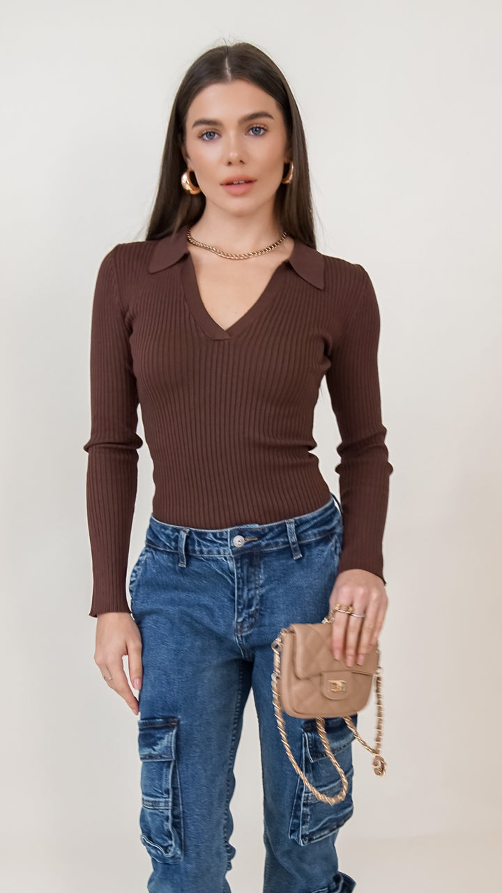 Seline Long Sleeve Top