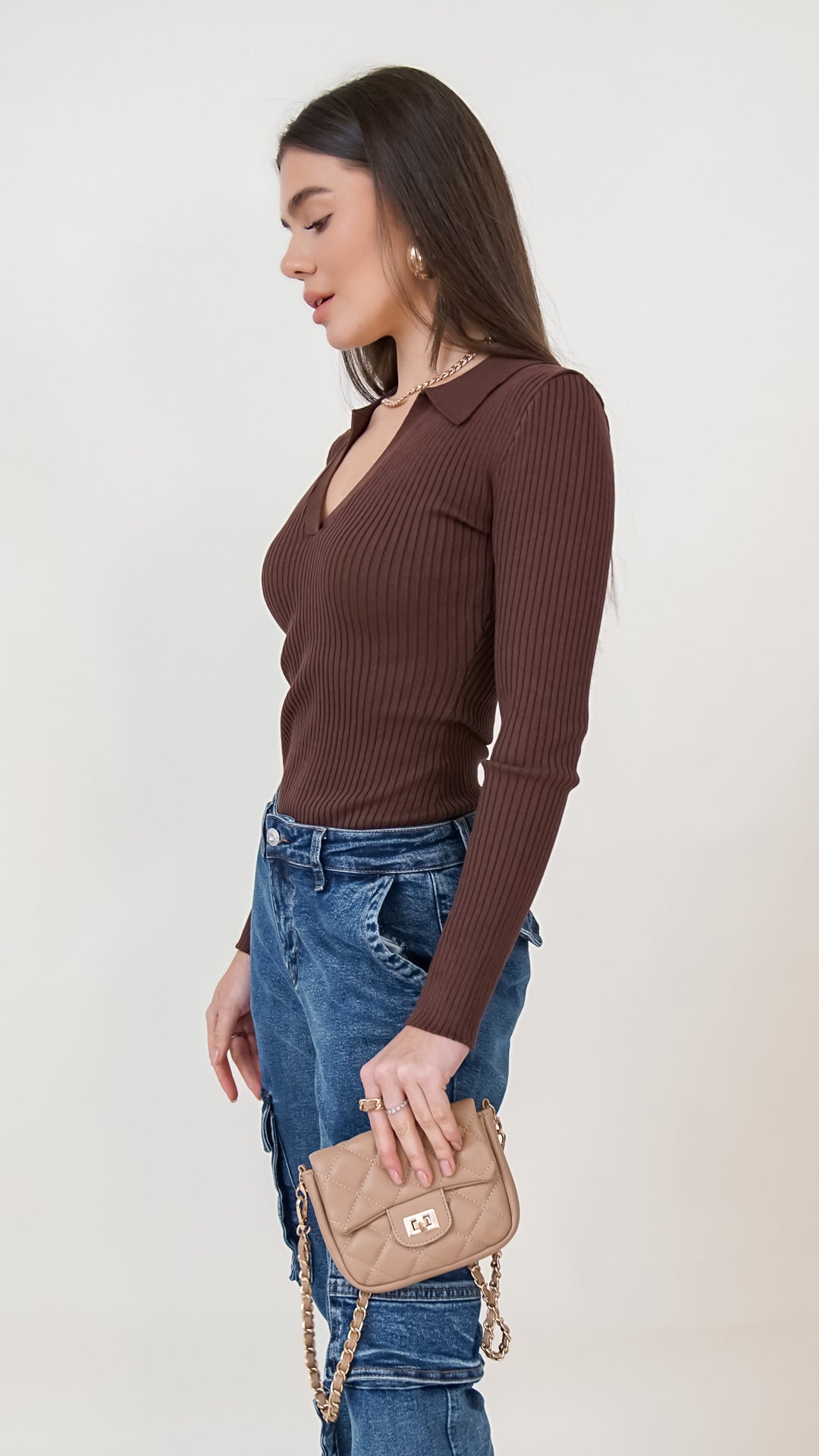 Seline Long Sleeve Top