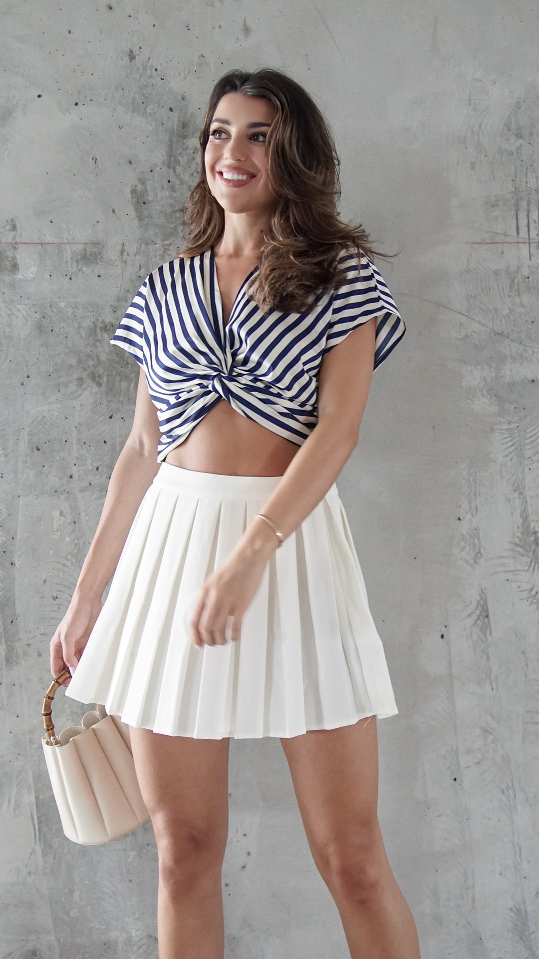 Brooke Skirt in white