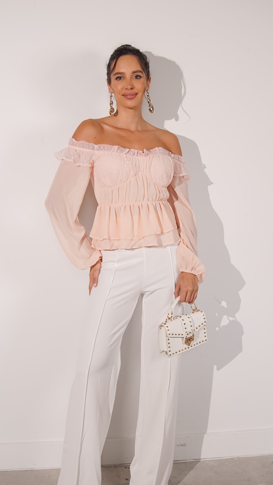 Sadie Off the Shoulder Longsleeve Top