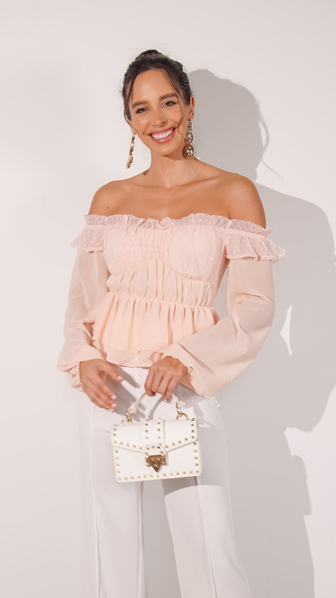 Sadie Off the Shoulder Longsleeve Top