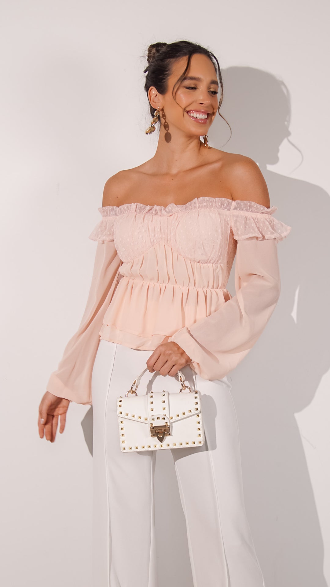 Sadie Off the Shoulder Longsleeve Top