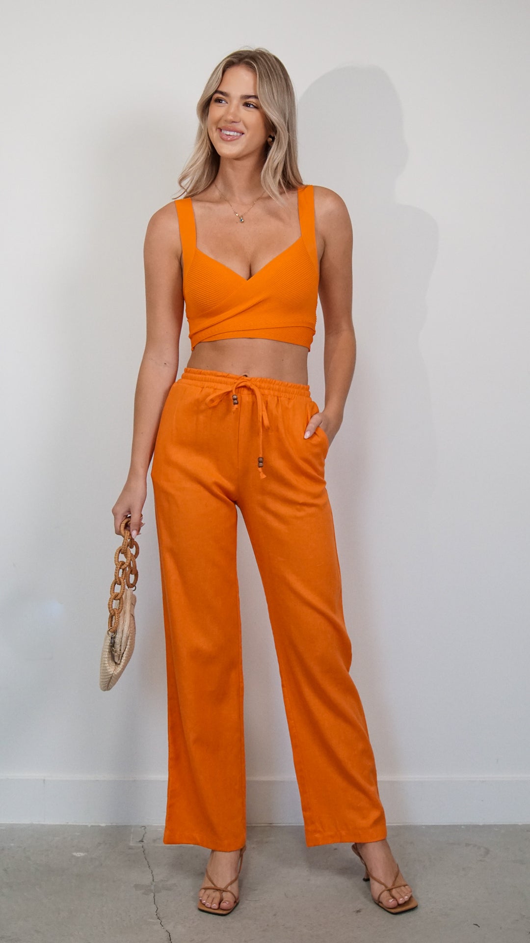 Zayli Pants in Orange