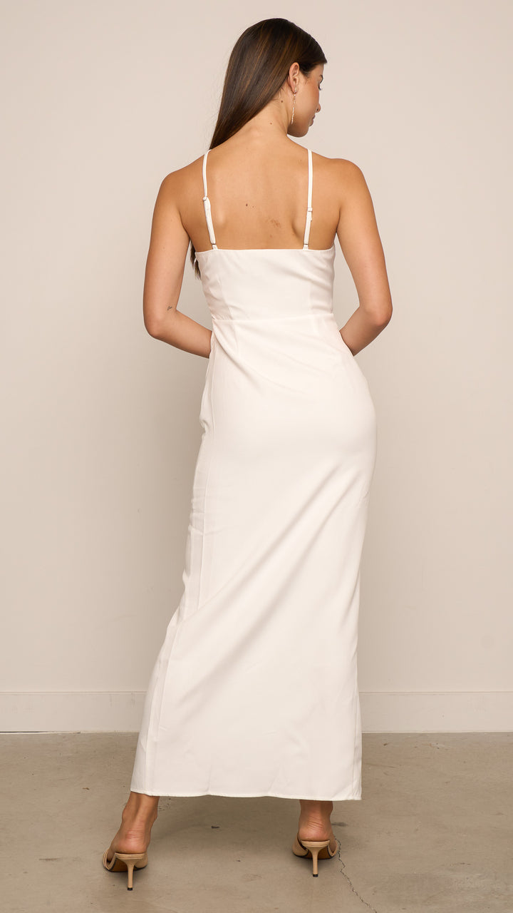 Carina Maxi Dress in White