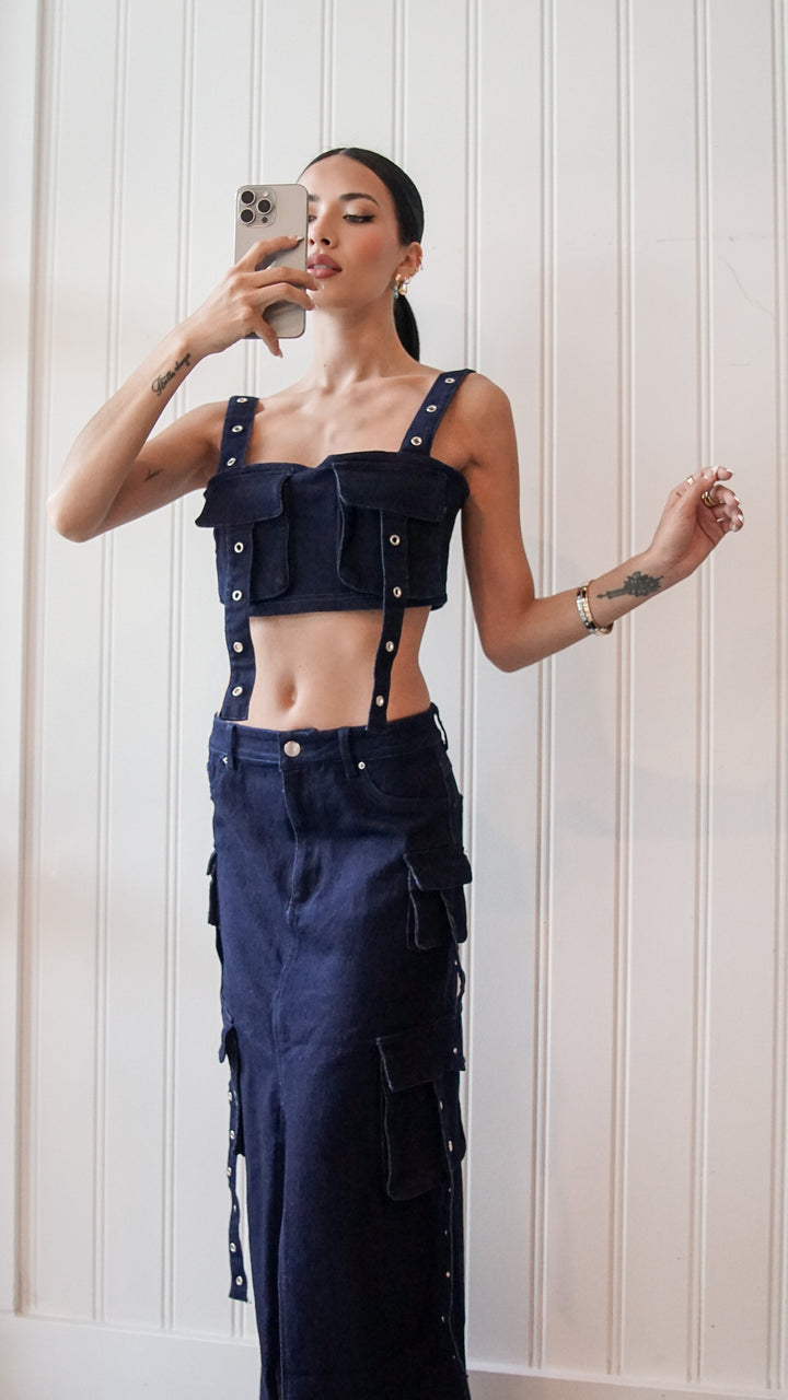 Ami Denim Set