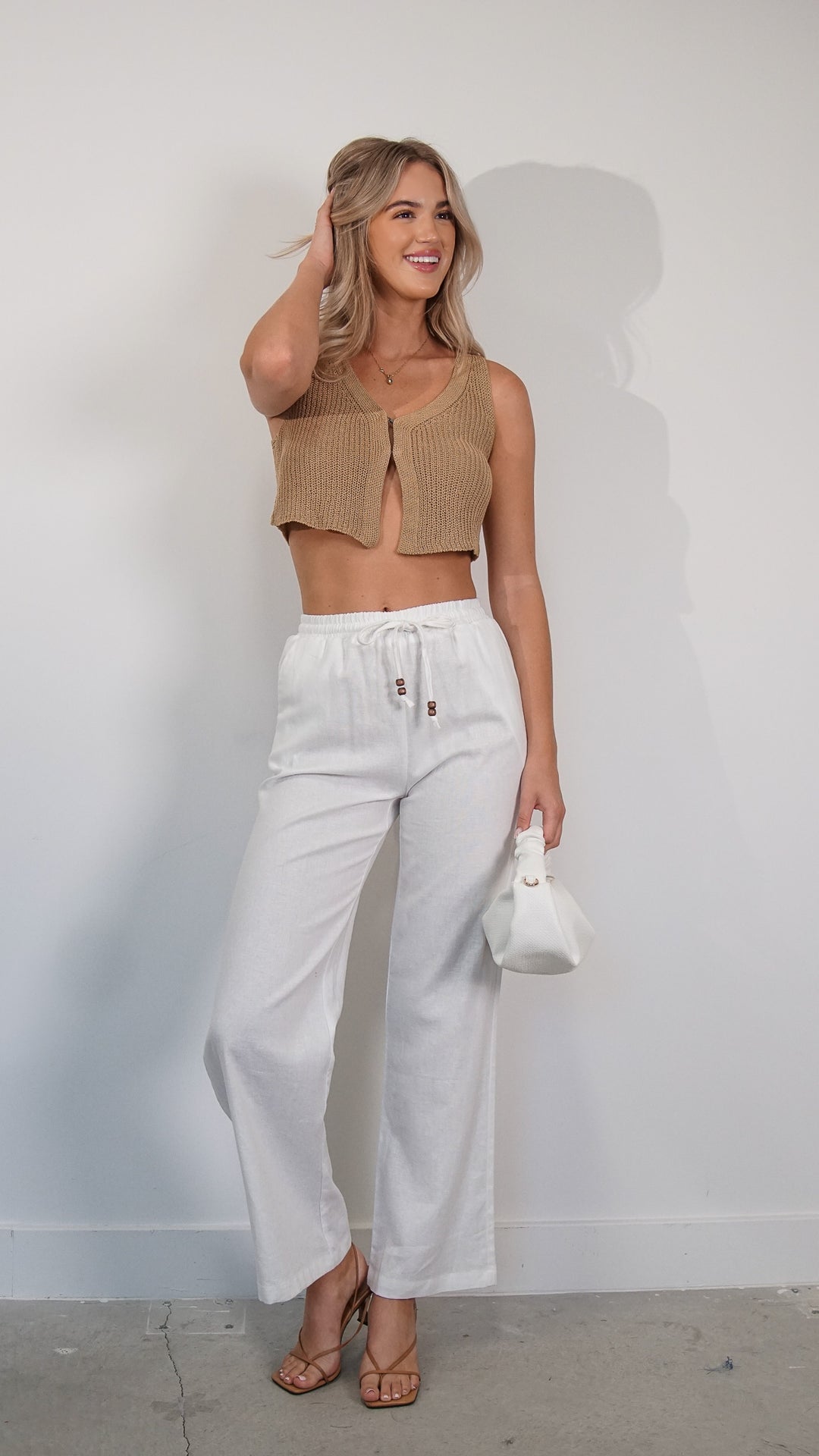 Zayli Pants in White