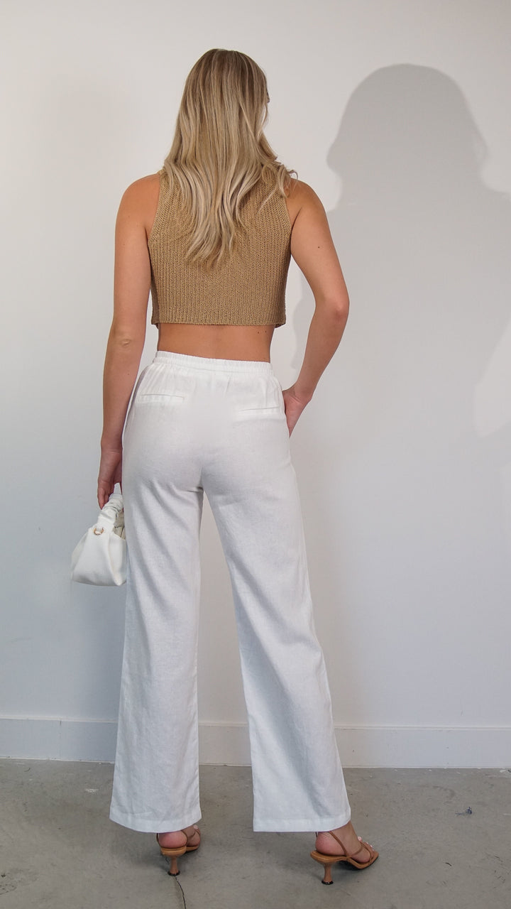 Zayli Pants in White