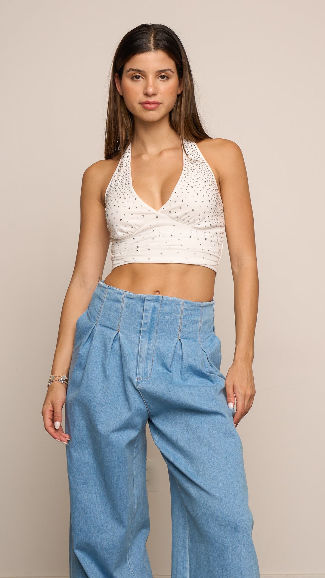 Genz Top in white