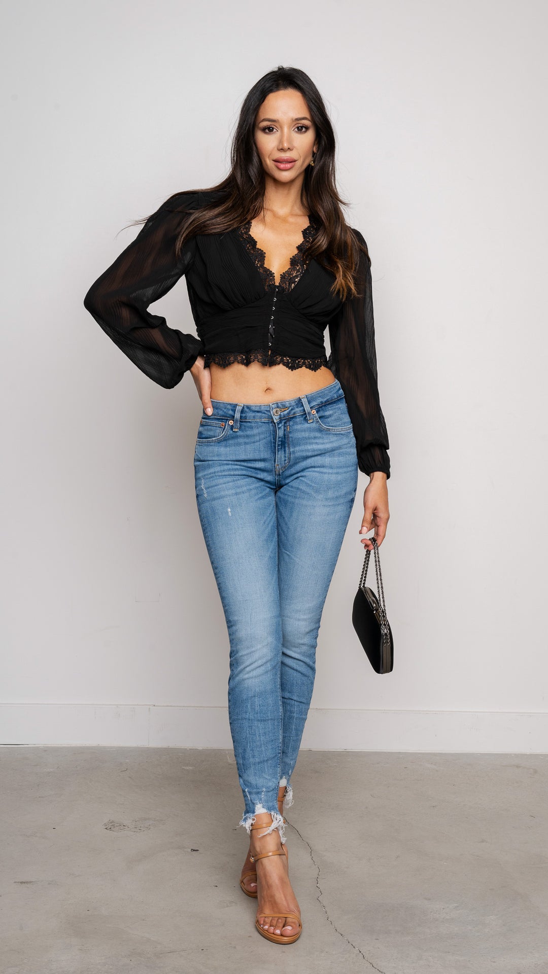 Madaline Top in Black