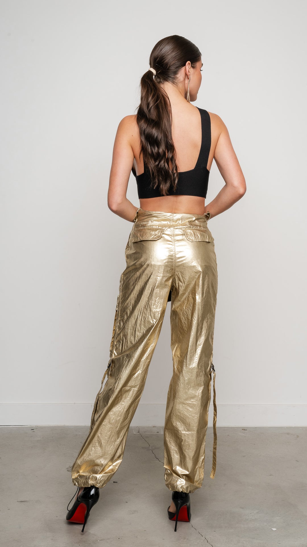 Bo Pants in Gold