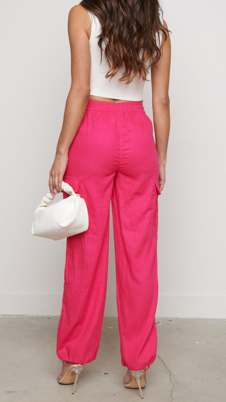 Yara Pants in Pink