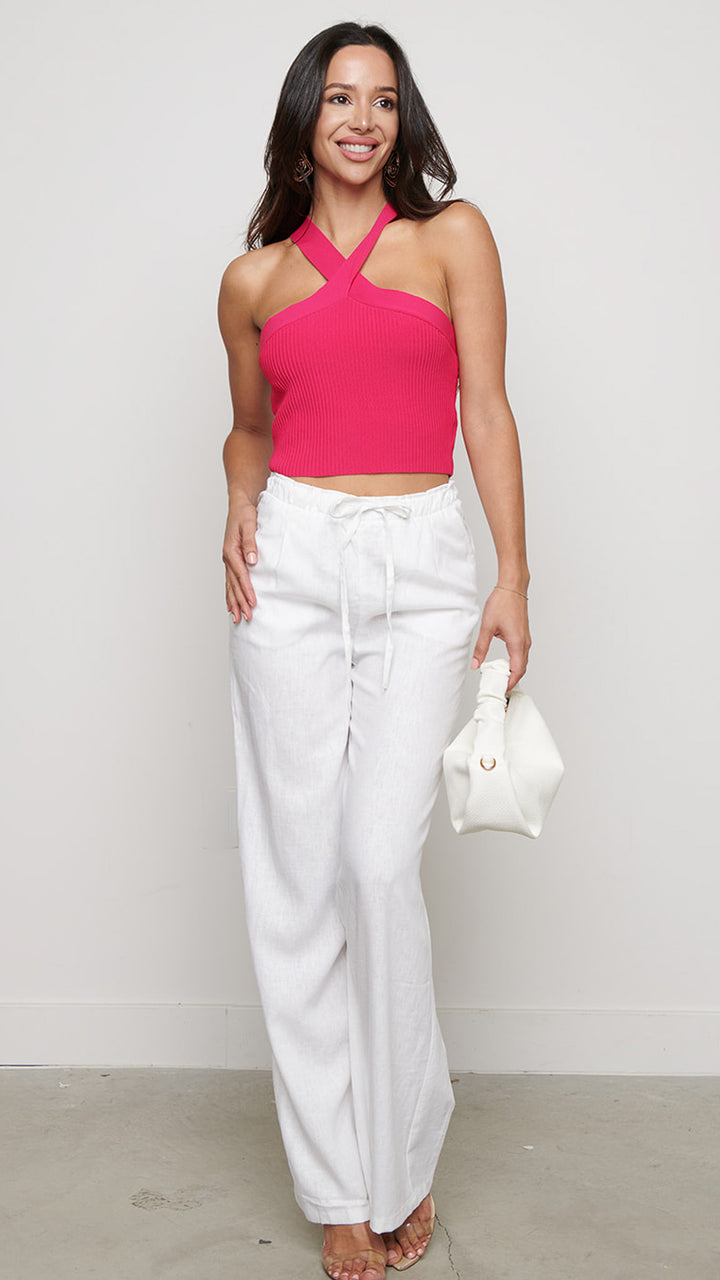 Aileen Pants in White