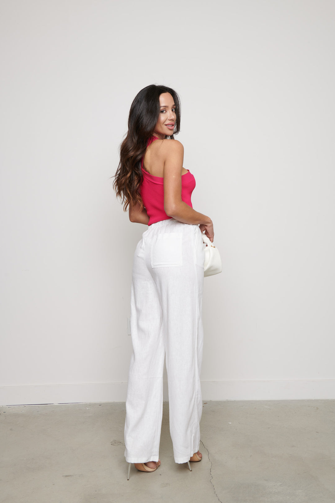 Aileen Pants in White