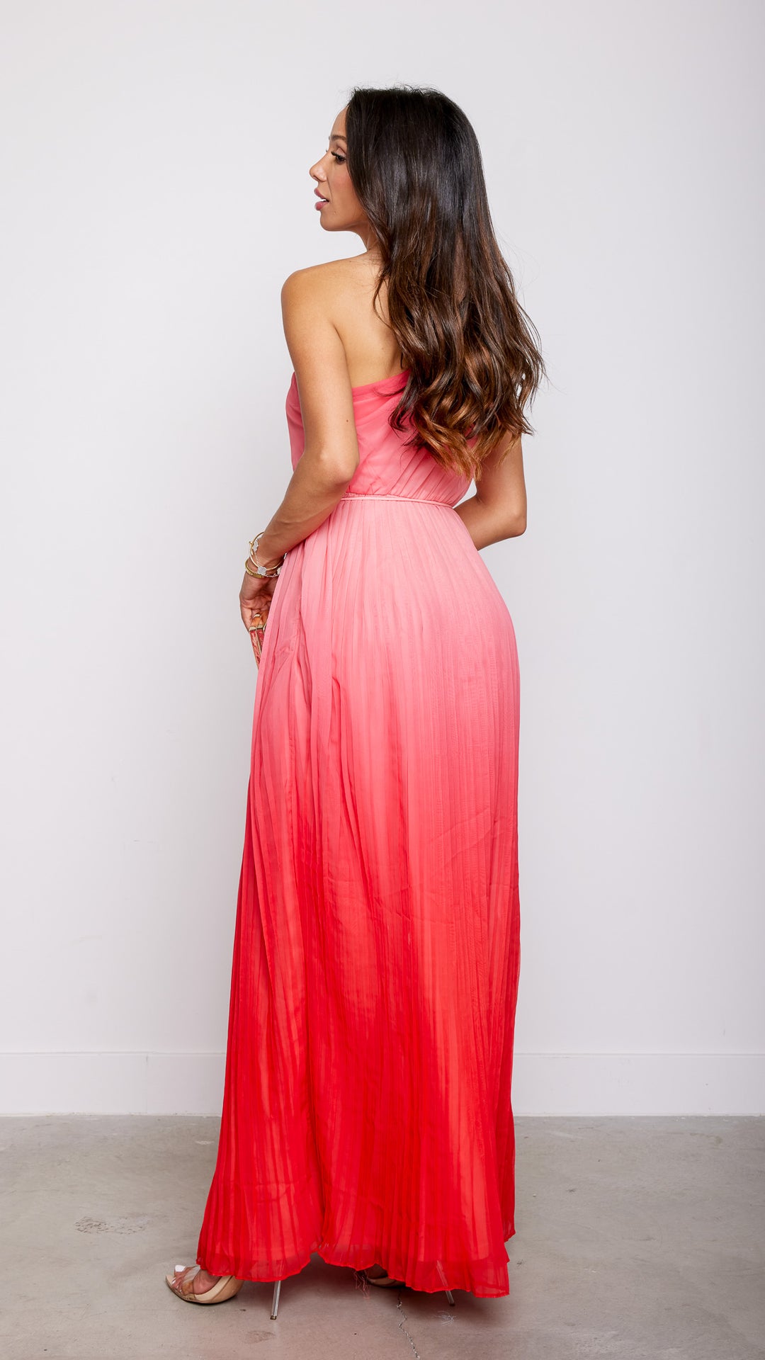 Gailey Maxi Dress in Pink