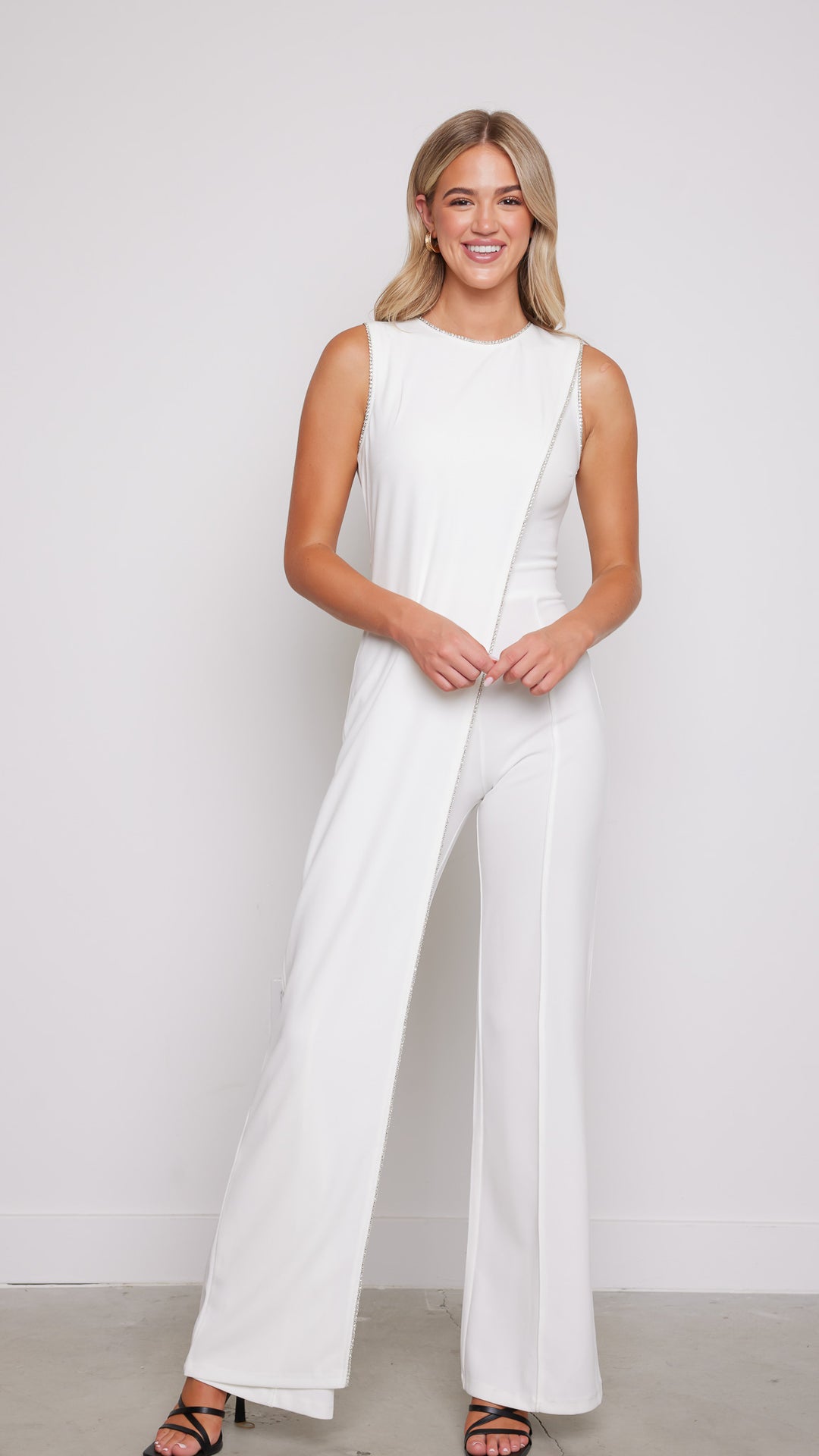 Yetsi Jumpsuit in White